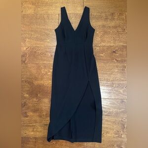 Abercrombie & Fitch Black high slit Cocktail Dress